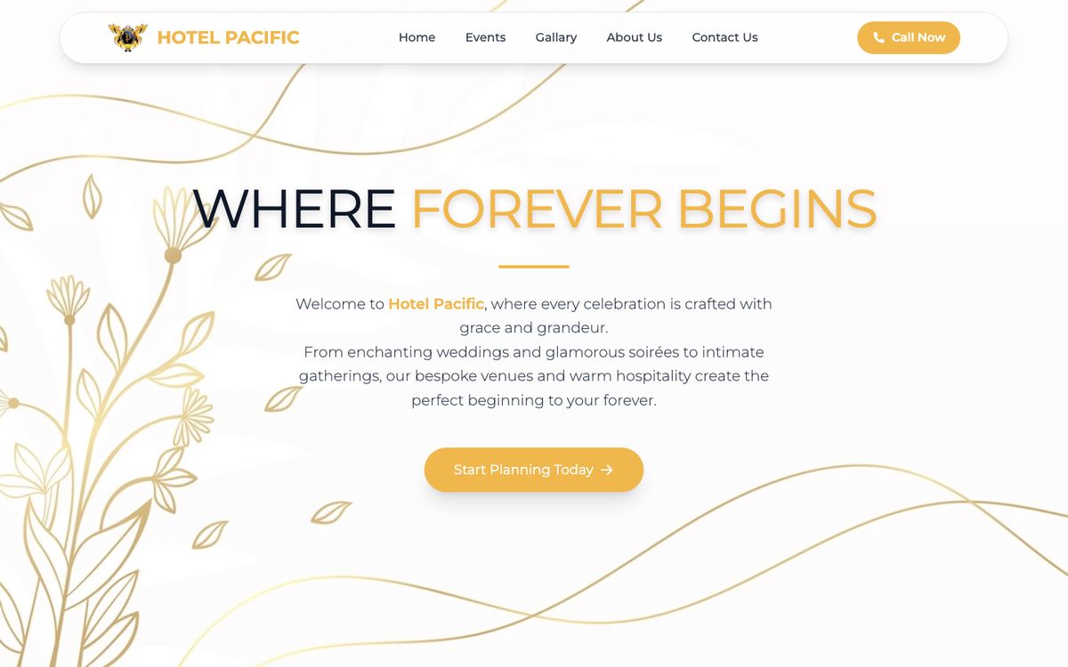Home page of Hotel Pacific Roorkee
